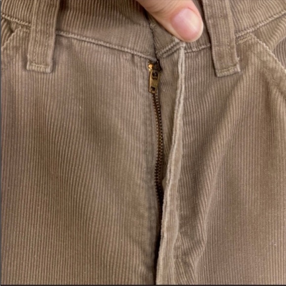 LEVI’S 519 Vintage High Rise Tan Corduroy Pants 34x31 - Picture 5 of 9